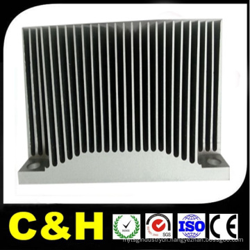 Anodised/Anodising Milling/Machining/Machined Heat Sink Aluminum/Al6061-T6/Al6063-T6/Al7075-T6 Machining Part /Machining Extrusion Heat Sink